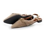 Babouche Slingbacks in maat 39 Beige | 10% extra korting, Verzenden, Beige, Zo goed als nieuw, Babouche
