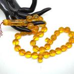Baltisch amber tesbih gebedskralen rozenkrans, ronde kralen