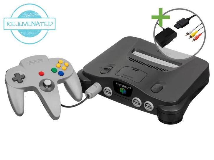 Nintendo 64 Starter Pack - Control Deck Edition -, Spelcomputers en Games, Spelcomputers | Nintendo 64, Zo goed als nieuw, Ophalen of Verzenden