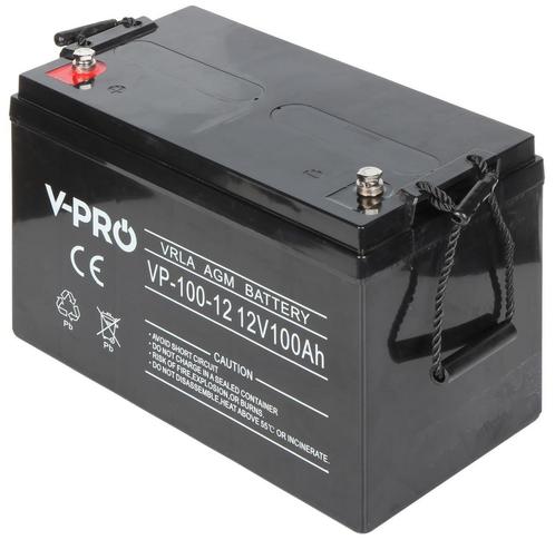 WL4 SB-12-1000 accu 12VDC 100 Ah voor bijvoorbeeld een, Doe-het-zelf en Verbouw, Zonnepanelen en Toebehoren, Nieuw, Ophalen of Verzenden