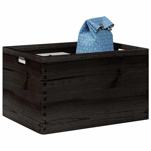 vidaXL Houten kist met handvatten 40x30x23 cm massief, Huis en Inrichting, Woonaccessoires | Kisten, Nieuw, Verzenden