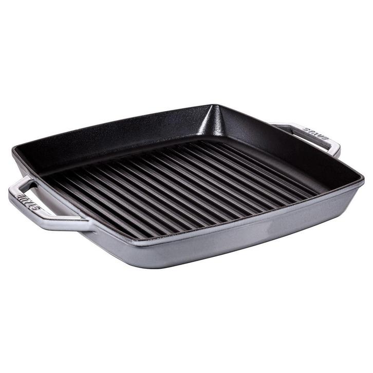 GGM Gastro | STAUB | GRILL PANS - Grillpan - 330x330mm - |, Huis en Inrichting, Keuken | Potten en Pannen, Verzenden