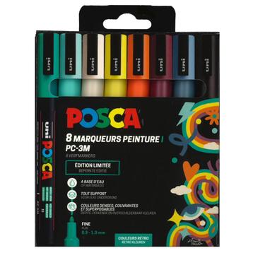 Posca markerset retro kleuren - PC3 van €43,99 voor €26,39 beschikbaar voor biedingen