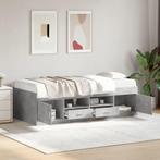 vidaXL Slaapbank met lades zonder matras 90x190 cm, Huis en Inrichting, 90 cm, Eenpersoons, Verzenden, Nieuw