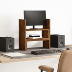 vidaXL Bureau organiser 40x17x41 cm bewerkt hout gerookt, Verzenden, Nieuw