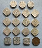 Nederland. Wilhelmina. 5 Cent 1907 t/m 1948 compleet (19, Postzegels en Munten, Munten | Nederland