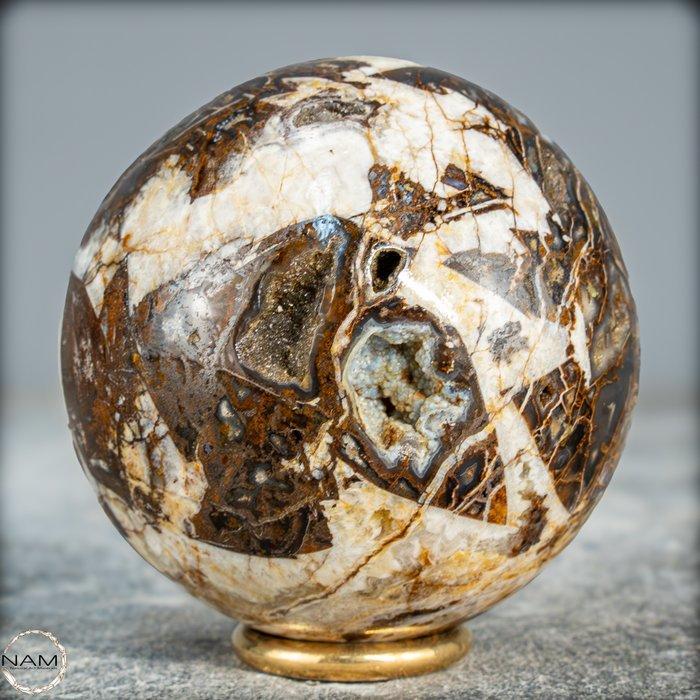 Zeer zeldzame natuurlijke multicolore opaal Bol- 394.15 g, Antiek en Kunst, Curiosa en Brocante