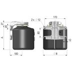 Handpomp Chapel – P20SDA1 inclusief 2 liter reservoir, Ophalen of Verzenden, Nieuw