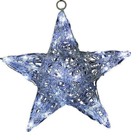 Deco Magic kerstverlichting led ster kristal, Diversen, Kerst, Verzenden