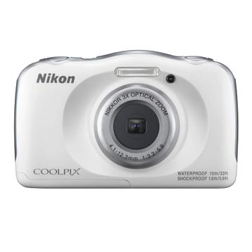 Nikon Coolpix W100 Waterdichte Digitale Compact Camera - Wit beschikbaar voor biedingen