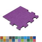 Rubber puzzeltegel met EPDM toplaag in diverse RAL kleuren -, Tuin en Terras, Tegels en Klinkers, Nieuw, Verzenden