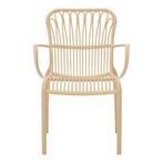 Tuinstoel - Rattie - Taupe - The Outsider, Tuin en Terras, Verzenden, Nieuw