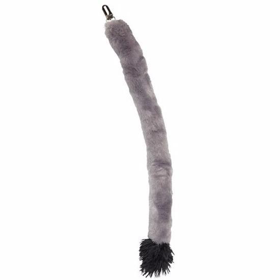 Pluche olifanten staart 50 cm - Verkleedaccessoires over, Hobby en Vrije tijd, Feestartikelen, Ophalen of Verzenden