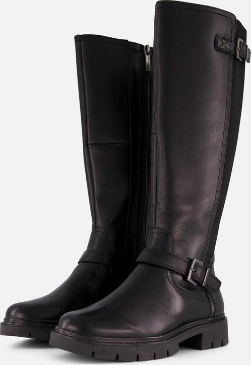 Tamaris - mt 40 - Hoge laarzen zwart Textiel - Dames, Kleding | Dames, Schoenen, Verzenden