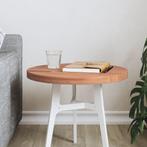 vidaXL Tafelblad rond Ø40x2,5 cm massief beukenhout, Huis en Inrichting, Tafels | Eettafels, Verzenden, Nieuw