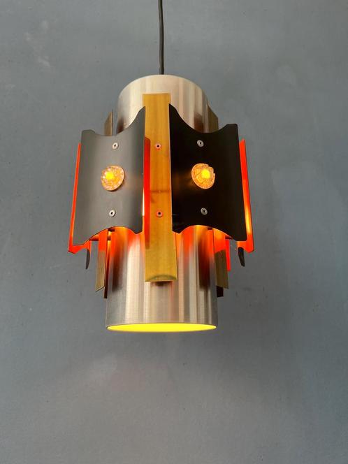 Vintage Lakro Amstelveen Space Age Pendant Lamp, Huis en Inrichting, Lampen | Hanglampen, Nieuw, Ophalen of Verzenden