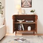 Commode Starvili dressoir 75x76x38 cm roestkleurig [en.casa], Verzenden, Nieuw