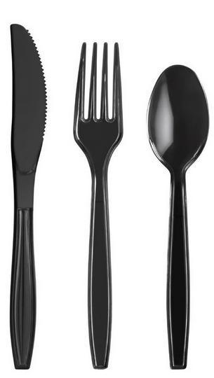 Plastic wegwerp vork Deluxe, Zakelijke goederen, Horeca | Overige, Verzenden
