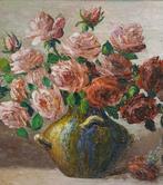 Europese school (XX) - Jarrón de rosas