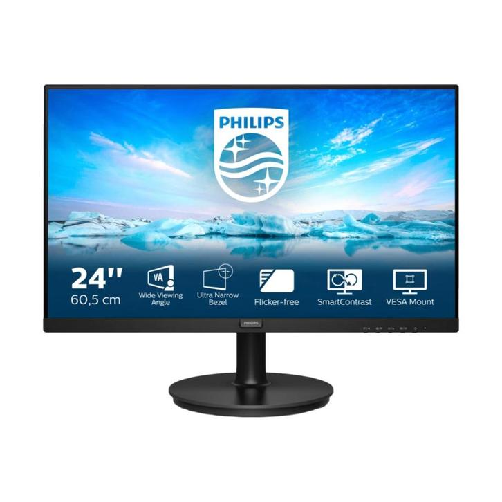 Nieuwe Philips V-line 241V8L/00 met garantie, Computers en Software, Monitoren, 3 tot 5 ms, Nieuw, Ophalen of Verzenden