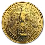 Gouden Queens Beasts Falcon of the Plantagenets 1/4 oz 2019, Postzegels en Munten, Verzenden, Losse munt, Goud