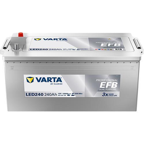 Varta LED 240 accu 12 volt 240 ah, Auto-onderdelen, Accu's en Toebehoren, Verzenden
