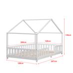 [en.casa] Kinderbed Treviolo met uitvalbeveiliging 120x200 c, Verzenden, Nieuw