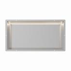 RVS Inbouwnis 30x60x10cm met tegelflens en RGB verlichting, Verzenden, Nieuw