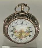 Tarts London - prunkvolle Repousse Silberspindeluhr - feinst, Nieuw