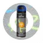 SOPPEC Tempo TP Tijdelijke Markeer Spray 500ml - Fluor Blauw, Nieuw, Verzenden