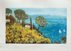 Michele Cascella (1892-1989) - Ginestre in riva al mare
