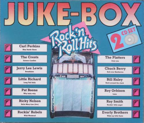 cd - Various - Juke-Box RockN Roll Hits, Cd's en Dvd's, Cd's | Overige Cd's, Zo goed als nieuw, Verzenden