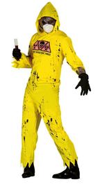 Zombie Halloween Kostuum Heren radioactief L, Nieuw, Verzenden