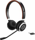 Jabra EVOLVE 65 SE - Draadloze On Ear Headset - Zwart PS4, Ophalen of Verzenden, Zo goed als nieuw