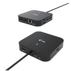 i-tec USB-C Universeel Dockingstation | 2x Displaypoort, Computers en Software, Laptop-opladers, Ophalen of Verzenden, Zo goed als nieuw
