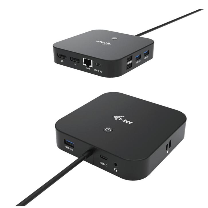 i-tec USB-C Universeel Dockingstation | 2x Displaypoort, Computers en Software, Laptop-opladers, Zo goed als nieuw, Ophalen of Verzenden