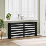 vidaXL Radiatorombouw 175x20x82 cm bewerkt hout zwart, Doe-het-zelf en Verbouw, Verwarming en Radiatoren, Verzenden, Nieuw