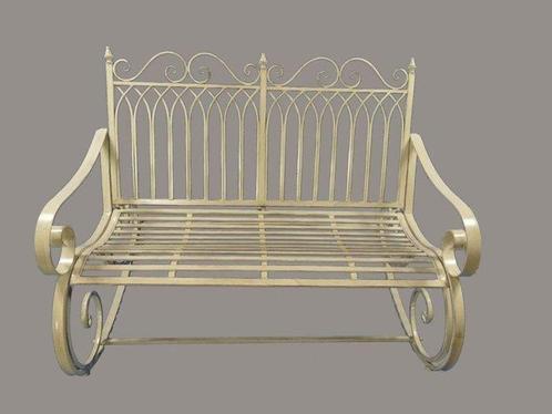 Tuinmeubelset - IJzer - Prachtige tuinbank, Antiek en Kunst, Curiosa en Brocante
