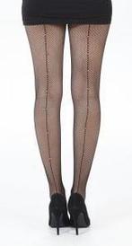 Pamela Mann, Fishnet Diamante Seamed Tight, Verzenden