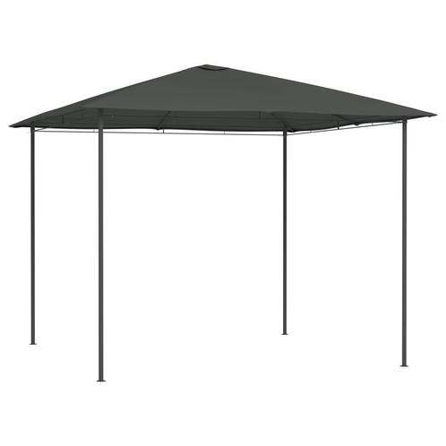 vidaXL Prieel 160 g/m² 3x3x2,6 m antracietkleurig, Tuin en Terras, Partytenten, Nieuw, Verzenden