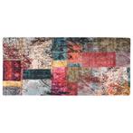 vidaXL Vloerkleed wasbaar anti-slip patchwork 80x300 cm, Huis en Inrichting, Verzenden, Nieuw