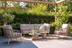 Taste Puglia/Demi Loungeset (5-delig) - latte, Verzenden, Nieuw, Hout, Loungeset
