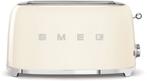 Smeg TSF02CREU broodrooster creme, Witgoed en Apparatuur, Broodroosters, Verzenden, Nieuw