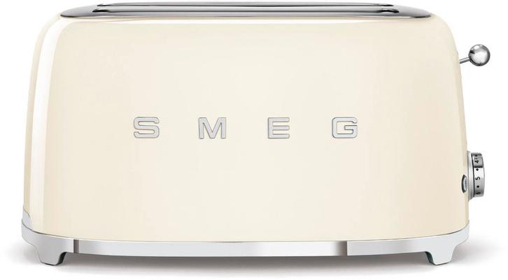Smeg TSF02CREU broodrooster creme, Witgoed en Apparatuur, Broodroosters, Nieuw, Verzenden