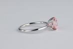 Ring - 18 karaat Witgoud - 1.60ct. tw. Roze Diamant (Fancy, Nieuw