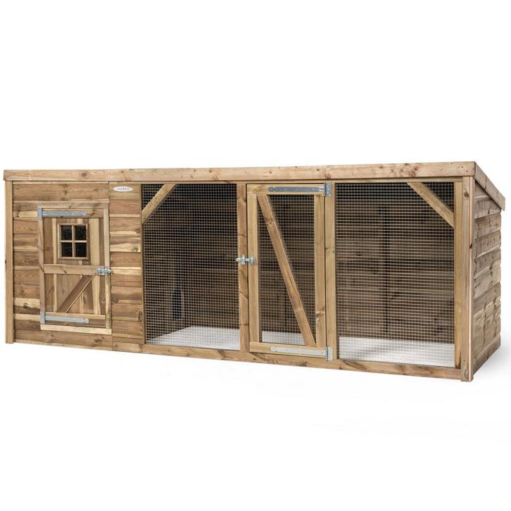 Houten Kippenhok Brit XL - VOLDUX, Dieren en Toebehoren, Pluimvee | Toebehoren, Verzenden