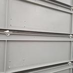 60x40x22 kunststof bak met deksel, grijs, PP, gesloten,, Ophalen of Verzenden