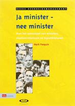 Ja minister, nee minister / Overheidsmanagement R. Coops, Verzenden, Gelezen, R. Coops