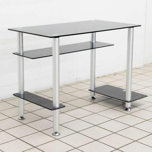 Glazen Computertafel, Huis en Inrichting, Bureaus, Ophalen of Verzenden