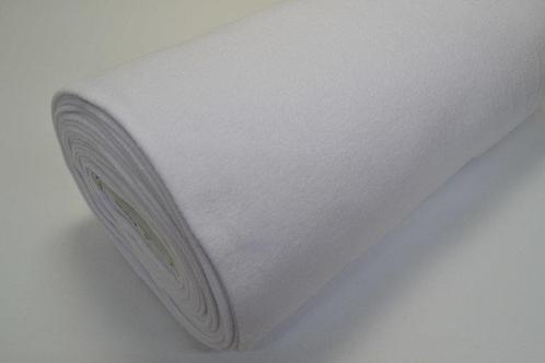 Polar Fleece Wit, Hobby en Vrije tijd, Stoffen en Lappen, Verzenden